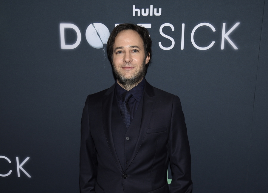 FILE - Writer-director and executive producer Danny Strong attends the premiere of the Hulu Original Series "Dopesick" on Oct 4, 2021, in New York.  Hulu's eight-part miniseries about America's opioid crisis weaves together the narcotic painkiller's devastating toll and the actions of those who allowed or failed to prevent it. Three episodes debut Wednesday on the streaming service, with the rest out weekly.