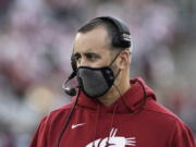 Former Washington State football coach Nick Rolovich, fired for failing to comply with a vaccine mandate Monday, intends to take legal action, according to his attorney on Wednesday, Oct. 20, 2021.