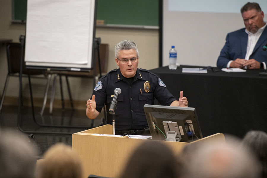 A Southern California native, Vancouver Police Chief James McElvain faced a learning curve when he began working in Vancouver, he said, and experienced resistance when trying to implement departmental change.