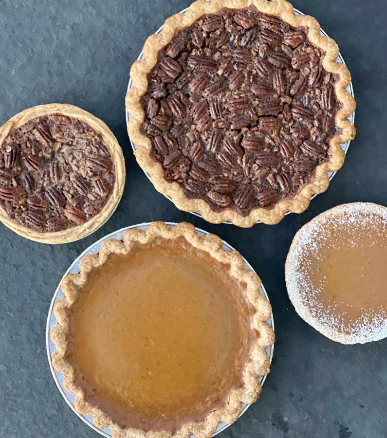 Treat is offering a variety of pies for Thanksgiving.