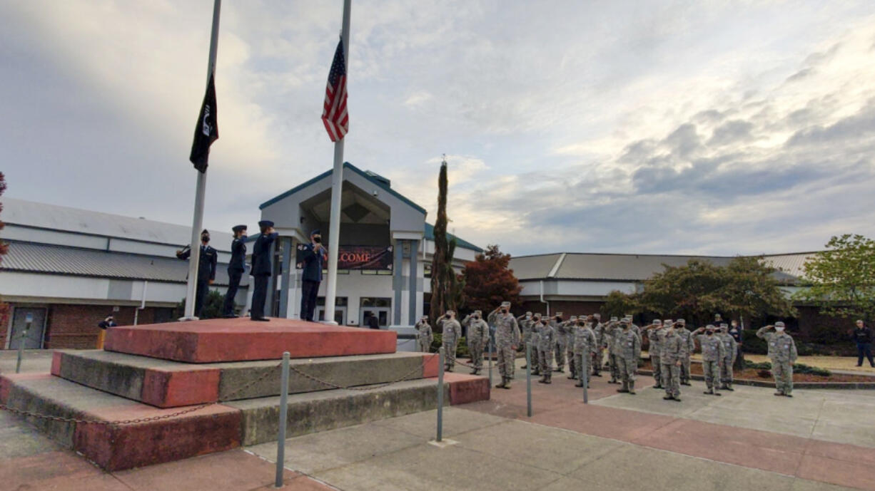 Battle Ground Schools prepare to celebrate Veterans Day.