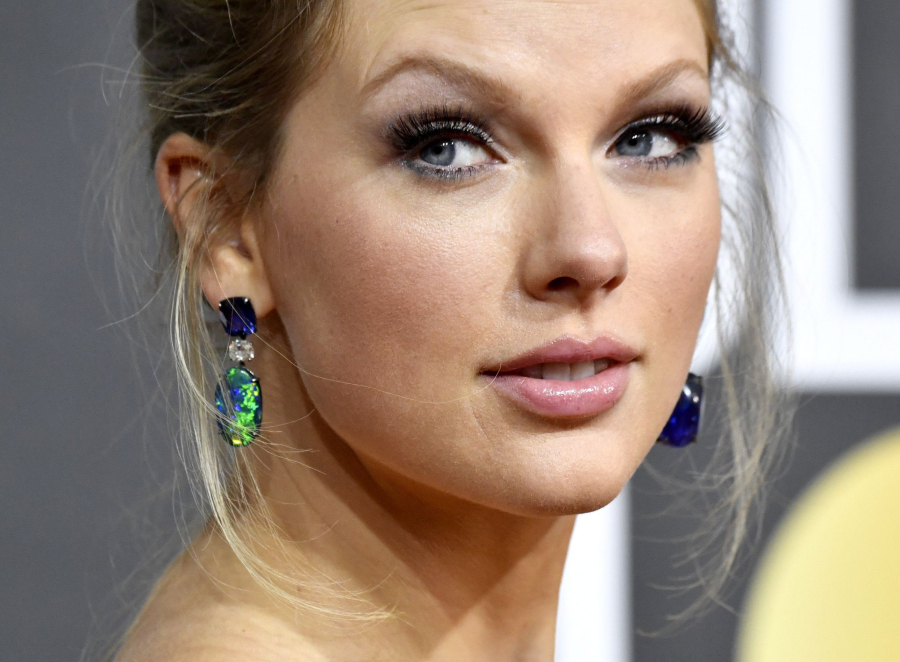 Taylor Swift in January 2020 at the Golden Globe Awards in Beverly Hills, Calif. Swift and her fans are celebrating the arrival of "Red: Taylor's Version," the second album in her effort to take back ownership of her Big Machine catalog.