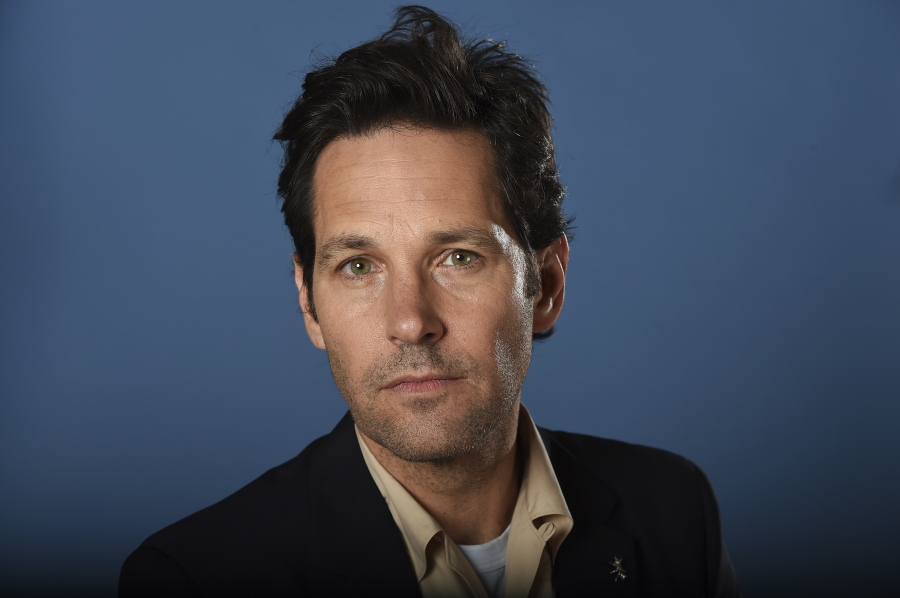 Actor Paul Rudd poses for a portrait during press day for "Ant-Man and The Wasp" at The Langham Huntington on Sunday, June 24, 2018, in Pasadena, Calif. Rudd has been crowned as 2021's Sexiest Man Alive by People magazine. Rudd, known for his starring roles in Marvel's "Ant-Man" films, "This is 40" and the cult classic "Clueless," was revealed as this year's winner Tuesday night, Nov.