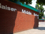 Gaiser Middle School in Vancouver.