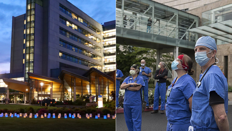 PeaceHealth Southwest Medical Center in central Vancouver and Legacy Salmon Creek Medical center in Salmon Creek have both received "A" ratings from Leapfrog.