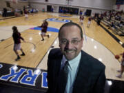 NWAC executive director Marco Azurdia, pictured here in 2013, announced on Wednesday, Dec. 29, 2021, that the NWAC basketball season will pause until the week of Jan. 17 in the hopes to avoid future cancellations due to COVID-19.