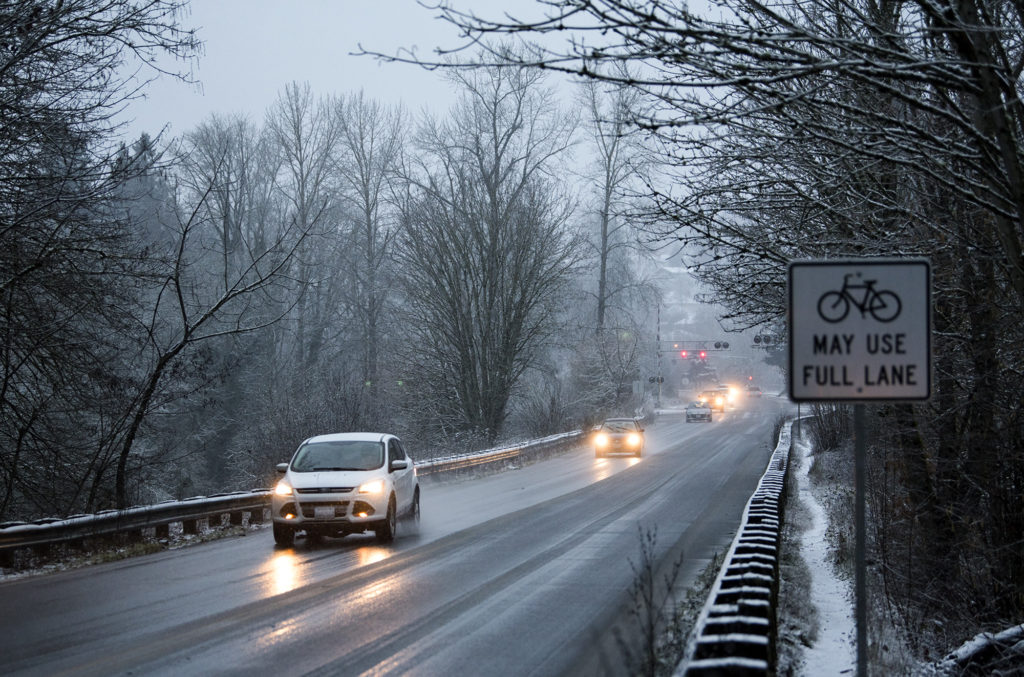 Clark County and southwest Washington could see snow starting Christmas day, according to the National Weather Service in Portland.