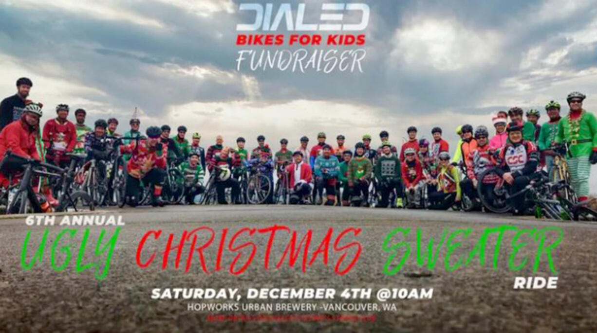 Dialed Cycling is hosting a holiday fundraiser to provide bikes for kids in need.