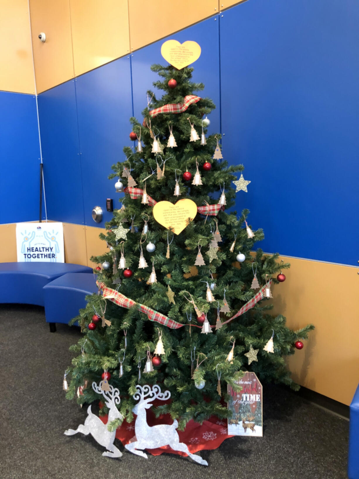 The Giving Tree is a holiday tradition in Ridgefield schools, providing gifts for local families in need.