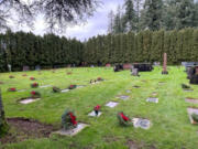 The local VFW Post 4278, along with Camas residents, made their way to the cemetery this past Saturday, Dec. 18, to participate in Wreaths Across America Day.