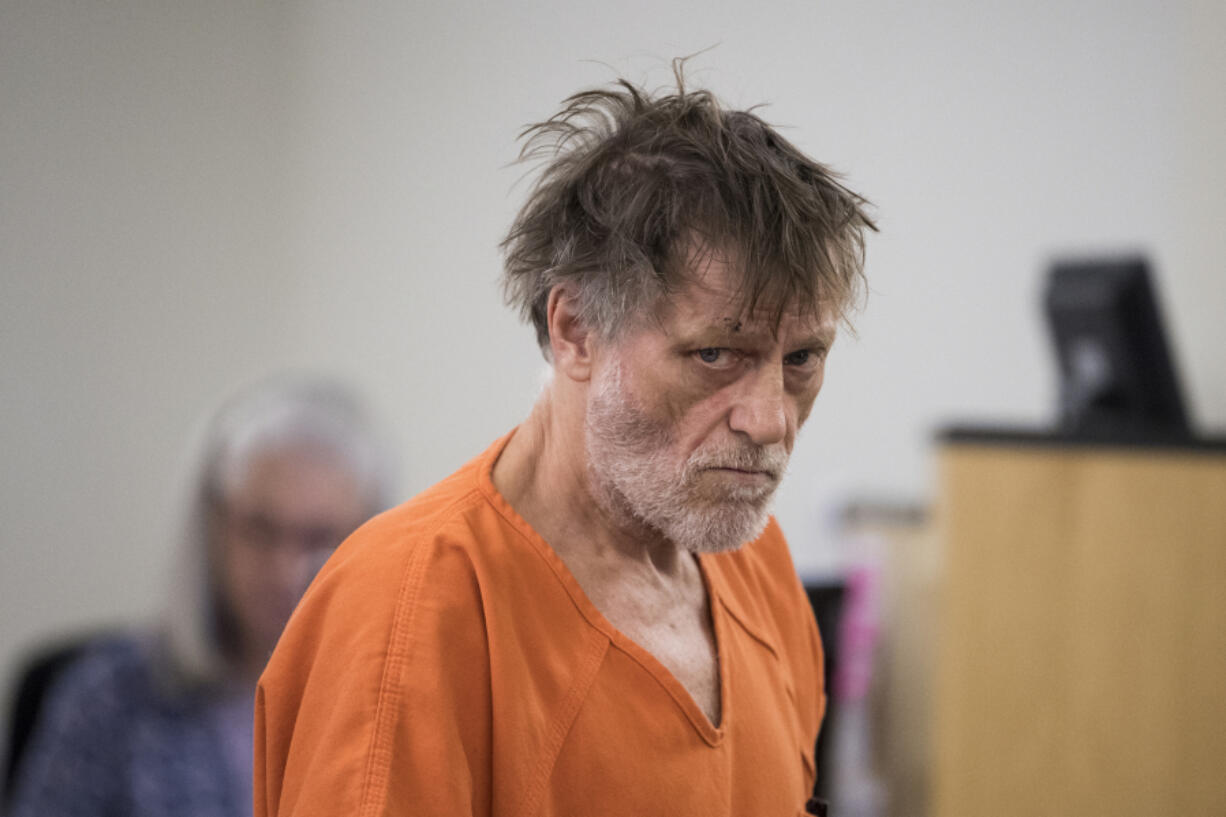 Eugene A. Jorgensen makes a first appearance Sept. 26, 2019, in Clark County Superior Court in connection with a fatal crash in north Clark County. He was sentenced Wednesday to 15 years in prison after previously pleading guilty to vehicular homicide.