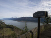 The Columbia River Gorge is seen from the Cape Horn lookout in February 2018.
