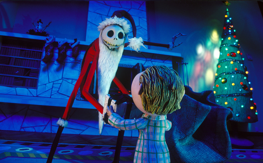 A scene from Tim Burton's "A Nightmare Before Christmas." (Touchstone Pictures/Album)