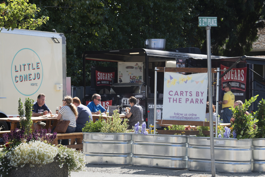 A new food cart pod called Carts by the Park was among the more promising developments in the local food scene this year.