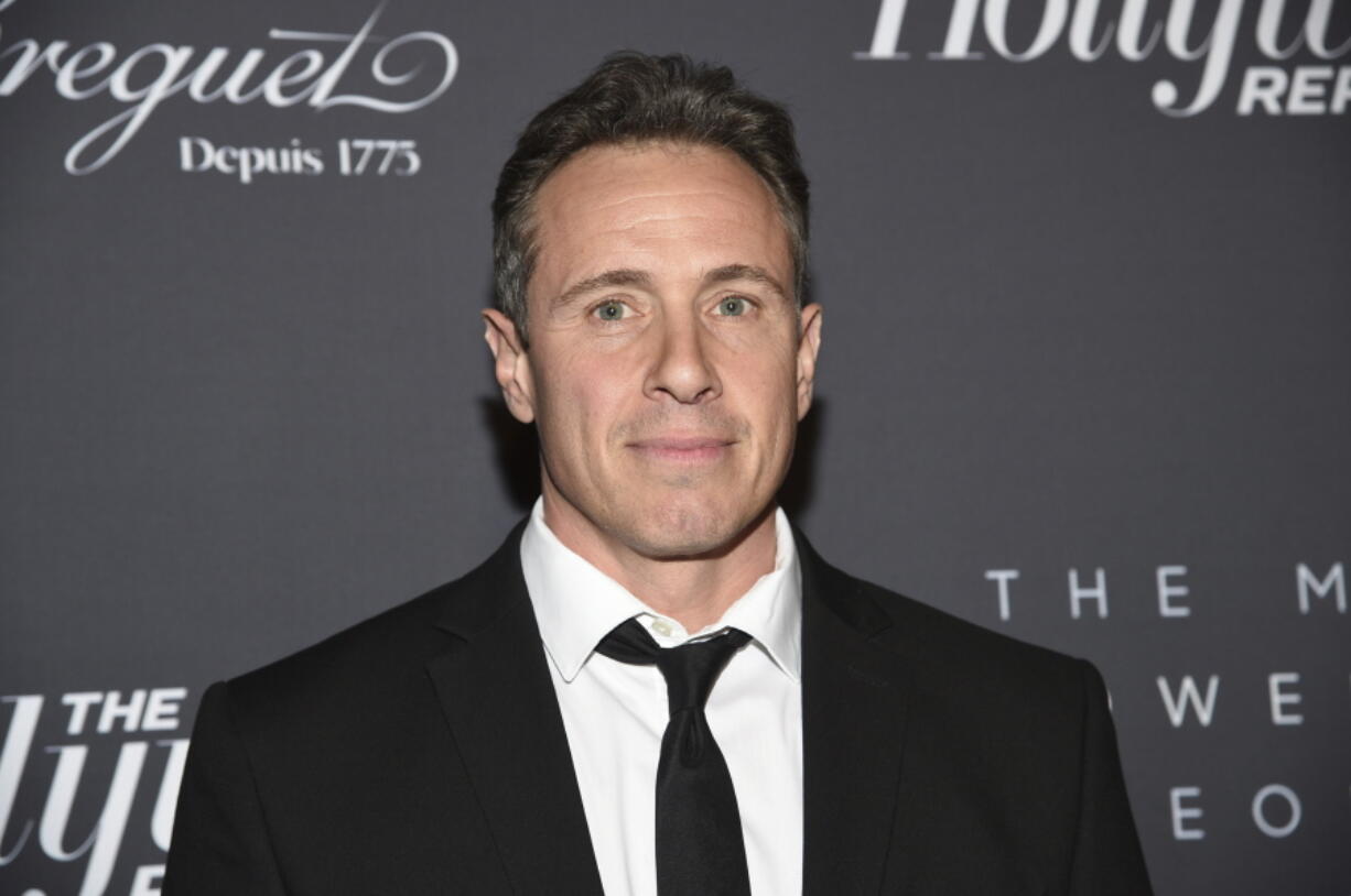 FILE - Chris Cuomo attends The Hollywood Reporter's annual Most Powerful People in Media cocktail reception on April 11, 2019, in New York. CNN said Tuesday, Nov. 30, 2021, it was suspending the anchor indefinitely after details emerged about how he helped his brother, former New York Gov. Andrew Cuomo, as he faced charges of sexual harassment.