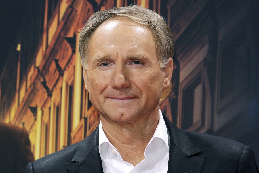 FILE - In this Oct. 10, 2016 file photo, author Dan Brown is seen in Berlin, Germany. The "DaVinci Code" author, a resident of New Hampshire, has settled a lawsuit that was filed by his ex-wife, Blythe Brown, over allegations that he led a secret life during their marriage that included several affairs, according to court papers filed Monday, Dec 27, 2021.