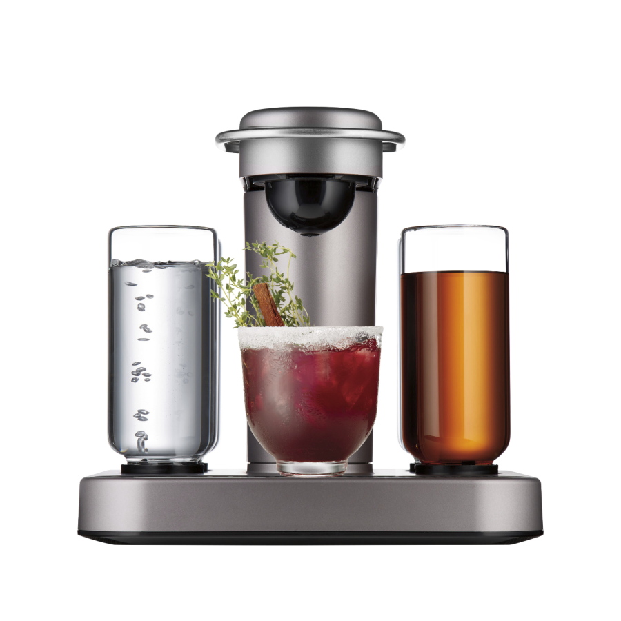 This image provided by Bartesian shows their cocktail maker.