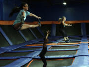 Sky Zone Trampoline Park offers gift certificates and monthly passes for unlimited jump time and perks such as pizza and socks.