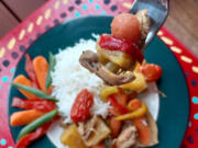 This quick chicken stir-fry was a snap to make and used only what I had on hand.