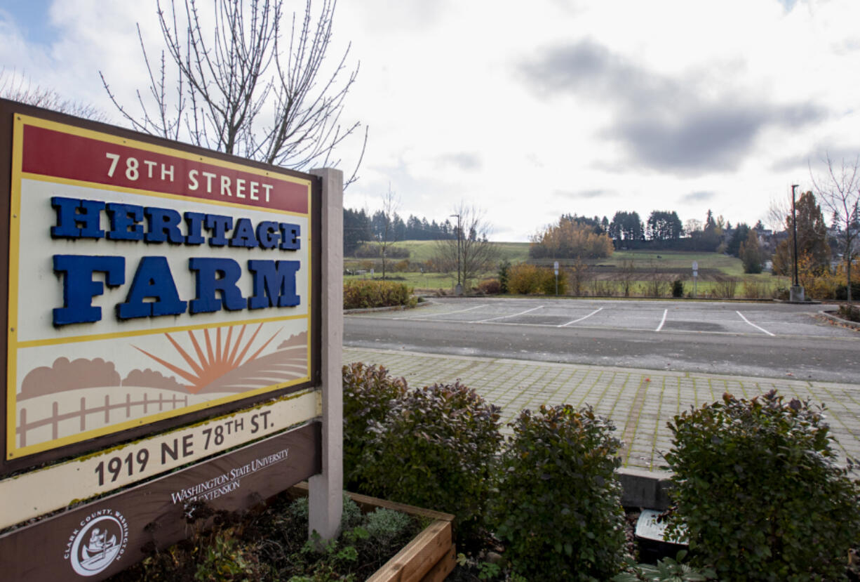 The 78th Street Heritage Farm in Hazel Dell will be the site of a $1.4 million wetlands restoration project managed by Clark County Public Works.