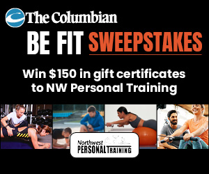 Be Fit Sweepstakes contest promotional image
