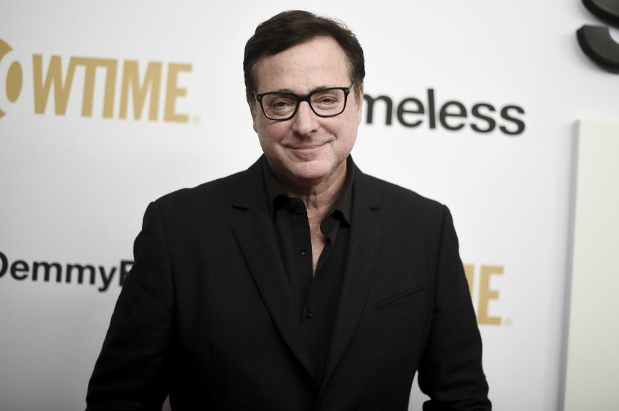 FILE - Bob Saget attends the "Shameless" FYC event at Linwood Dunn Theater on Wednesday, March 6, 2019, in Los Angeles. Saget, a comedian and actor known for his role as a widower raising a trio of daughters in the sitcom "Full House," has died, according to authorities in Florida, Sunday, Jan. 9, 2022. He was 65.