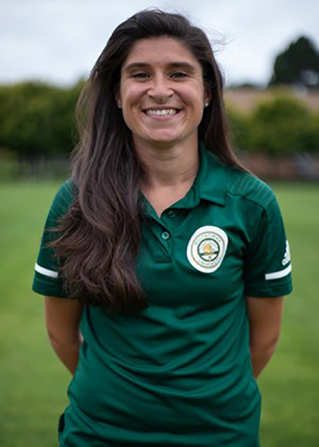 Maddy Wright, new Clark College women's soccer head coach.