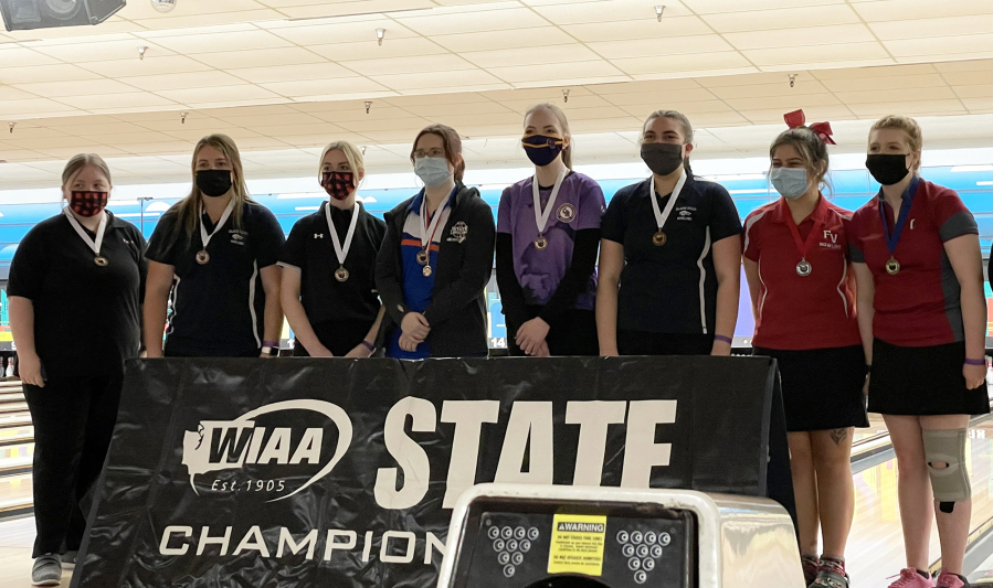 Southwest Washington was well-represented at the 2A/1A state bowling championship on Friday at Narrows Plaza Bowl in University Plaza. Individuals in the top eight included R.A Long?s Ava Rodman, Ridgefield?s Ada Johnson, Columbia River?s Kylee Jo Wisniski and Fort Vancouver?s Rose Ugbinada.