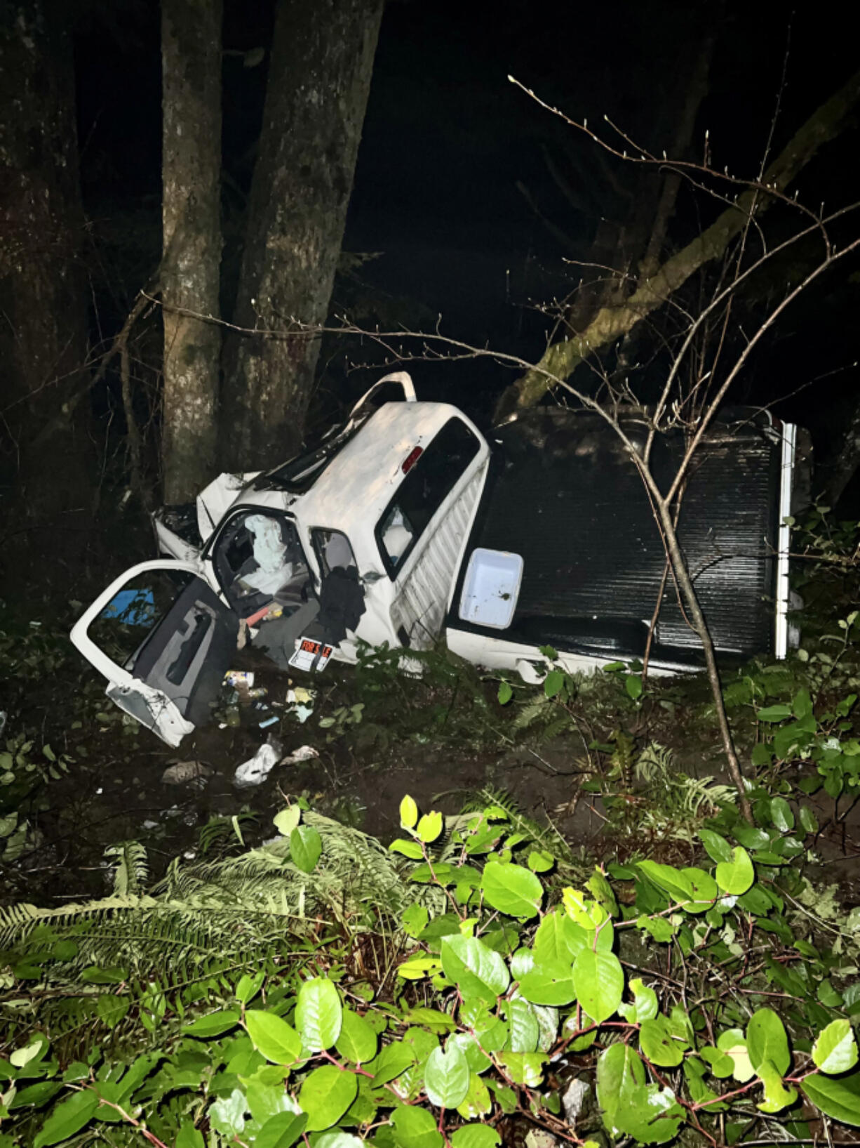 A crash Friday night on Northeast Lucia Falls Road in Yacolt took the life of Steven Woolsey. The truck in which he was a passenger went off the road, crashing into several trees.