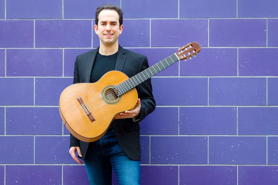 Classical guitarist Adam Levin will play with the Vancouver Symphony Orchestra this weekend.