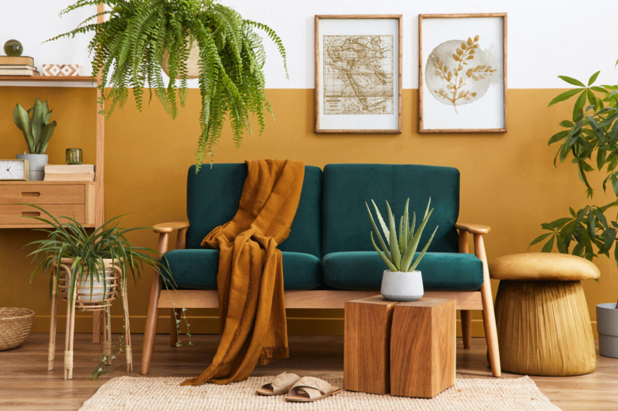 From rattan to velvet, you can embrace ???70s home decor trends by sprinkling a few retro accessories here and there. Bits of nature and bright colors are also making a comeback.