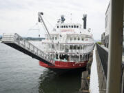 The American Empress starts its Columbia River cruises at the Port of Vancouver's Terminal 1. The company that owns the vessel is now planning to make the Port of Camas-Washougal a port of call starting June 8.