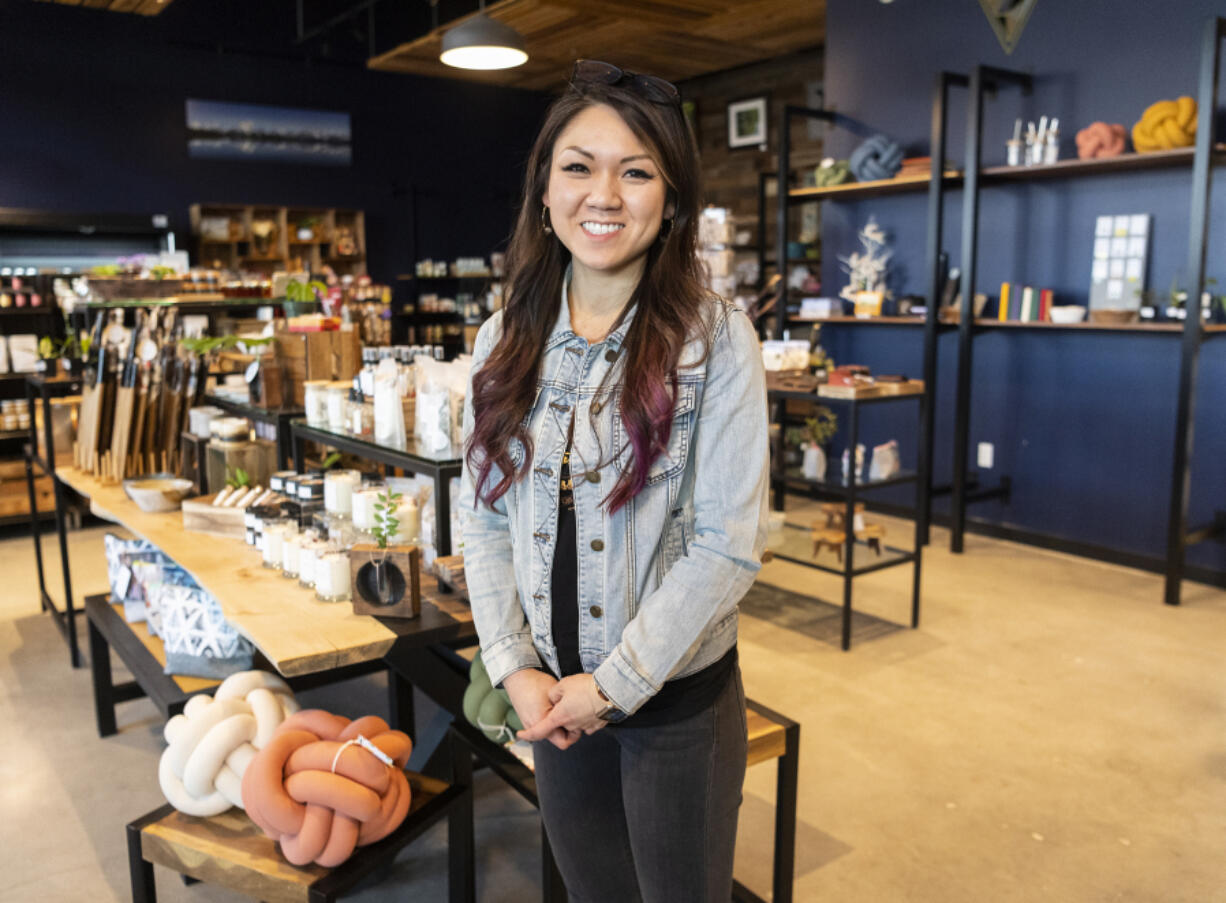 Pop-Local owner Jessica Chan opened the store on Saturday at 111 Grant St. amid a crowd of enthused community members. It's the first permanent store specifically selling retail products on the waterfront, and it's meant to draw locals and as well as tourists, Chan said.