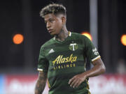 Major League Soccer engaged an outside law firm to review the Portland Timbers' handling of domestic abuse allegations involving former midfielder Andy Polo. (AP Photo/Phelan M.