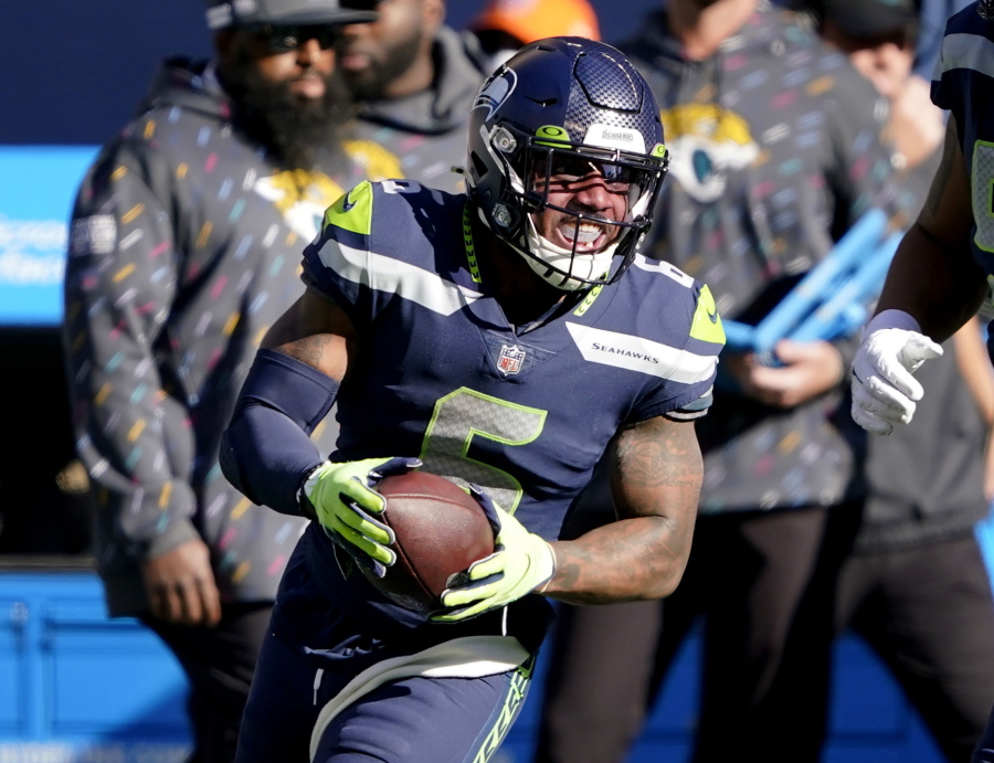 Quandre Diggs returning to the Seattle Seahawks was a bit of a coup for a team that’s undergone some major changes already this offseason. (AP Photo/Ted S.