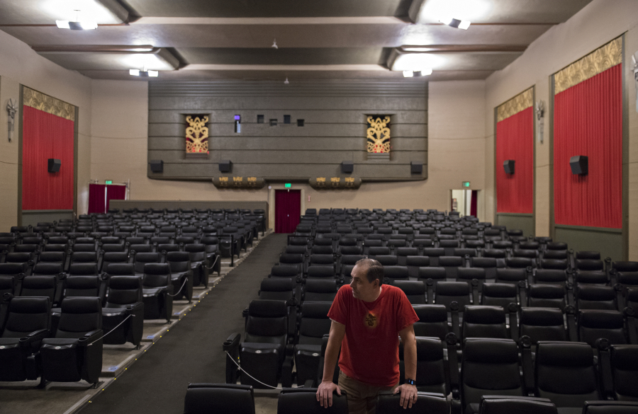 The Kiggins Theatre received federal pandemic aid to stay afloat during pandemic shutdowns. "For 14 months, I was not allowed to do what this place is built to do," Kiggins Theatre owner Dan Wyatt said.
