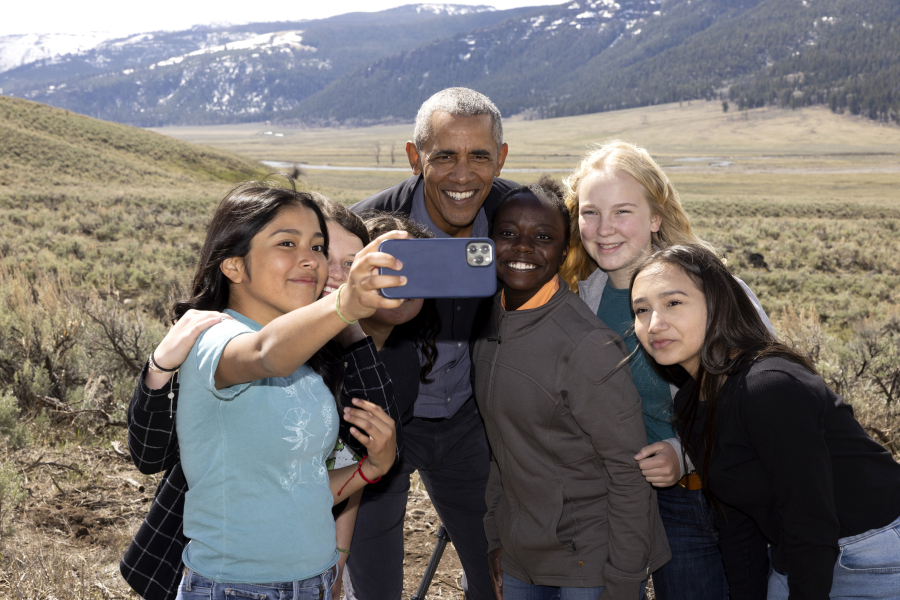 President Barack Obama in "Our Great National Parks." (Pete Souza/Netflix/TNS)