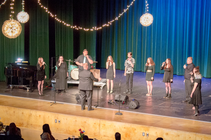 WOODLAND: Woodland High School's jazz choir and jazz band held their ninth annual Taste of Jazz fundraising event on March 24, an evening concert where attendees listen to live jazz performances while dining on desserts.