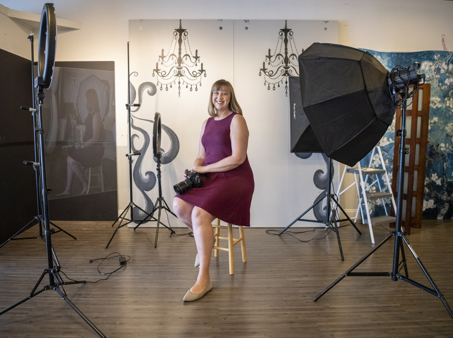 Boudoir and wedding photographer Brittney Corey welcomes models of all shapes, sizes and backgrounds at her studio on Coxley Drive in Vancouver.