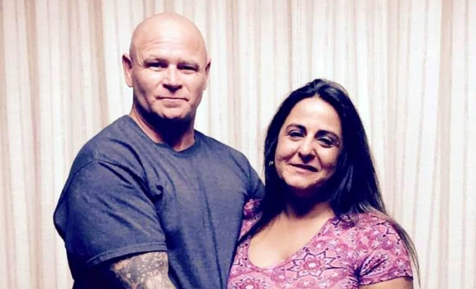 Jimmy and Tina Phillips at their home in Vancouver. The couple met at a Narcotics Anonymous meeting in San Jose, Calif., in 1999. Over the years, they kept up a steady correspondence and they slowly fell in love. They reconnected in 2014 and married in 2015. In 2017, they moved to Vancouver from Florida. "He was the perfect gentleman," Tina said.