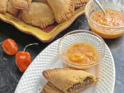 Highly spiced Jamaican beef hand pies get gentle heat from habanero chilis.