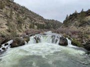 Steelhead Falls on the Middle Deschutes near Crooked River Ranch.