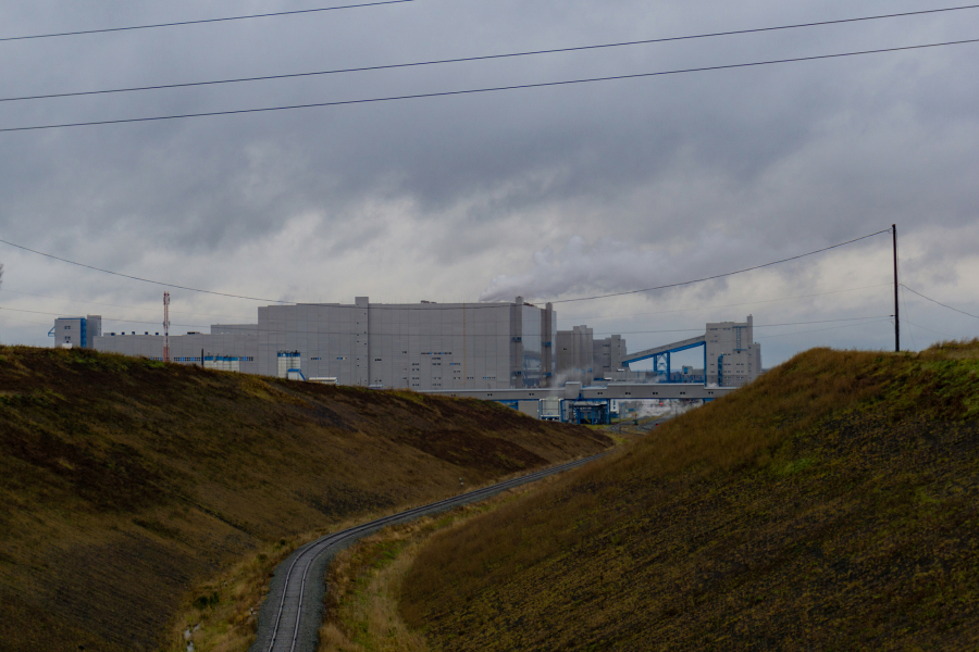 The Bereznyakovsky potash plant in Russia.