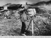 Columbian photographer Reid Blackburn photographs Mount St.