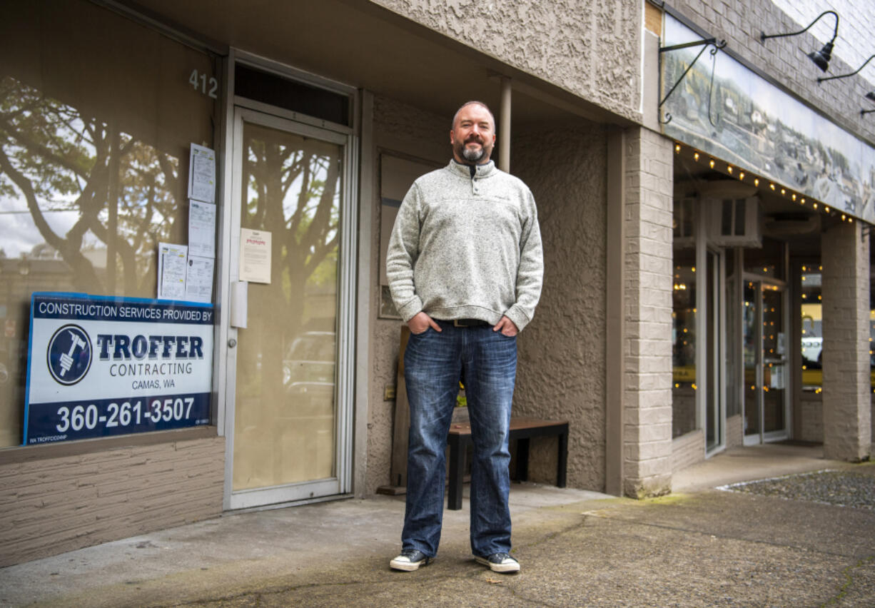 Next Dough Neighbor owner Matthew Schultz used proceeds from closing out his shoe-importing business to buy the pop-up business from Josh and Ashley Grossman and create a doughnut shop in downtown Camas.