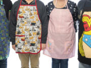 Aprons -- complicated symbol of domestic femininity or common-sense accessory to keep your clothes clean?