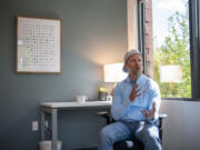 Mindful Therapy Group CEO Derek Crain talks about the company at its new Vancouver office, 7600 N.E. 41st St., that opened this month. It is the company's first office in Clark County. Crain, also a licensed clinical social worker, started the company in 2011 in Mountlake Terrace. It has since expanded across the Northwest.