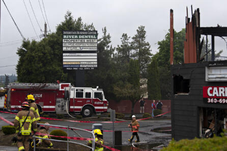 Hazel Dell business complex fire photo gallery