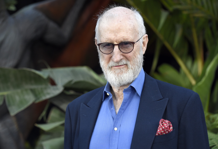 FILE - Actor James Cromwell arrives at the Los Angeles premiere of "Jurassic World: Fallen Kingdom" at the Walt Disney Concert Hall, Tuesday, June 12, 2018. Cromwell glued his hand to a midtown Manhattan Starbucks counter to protest the coffee chain's extra charge for plant-based milk, Tuesday, May 10, 2022, in New York.