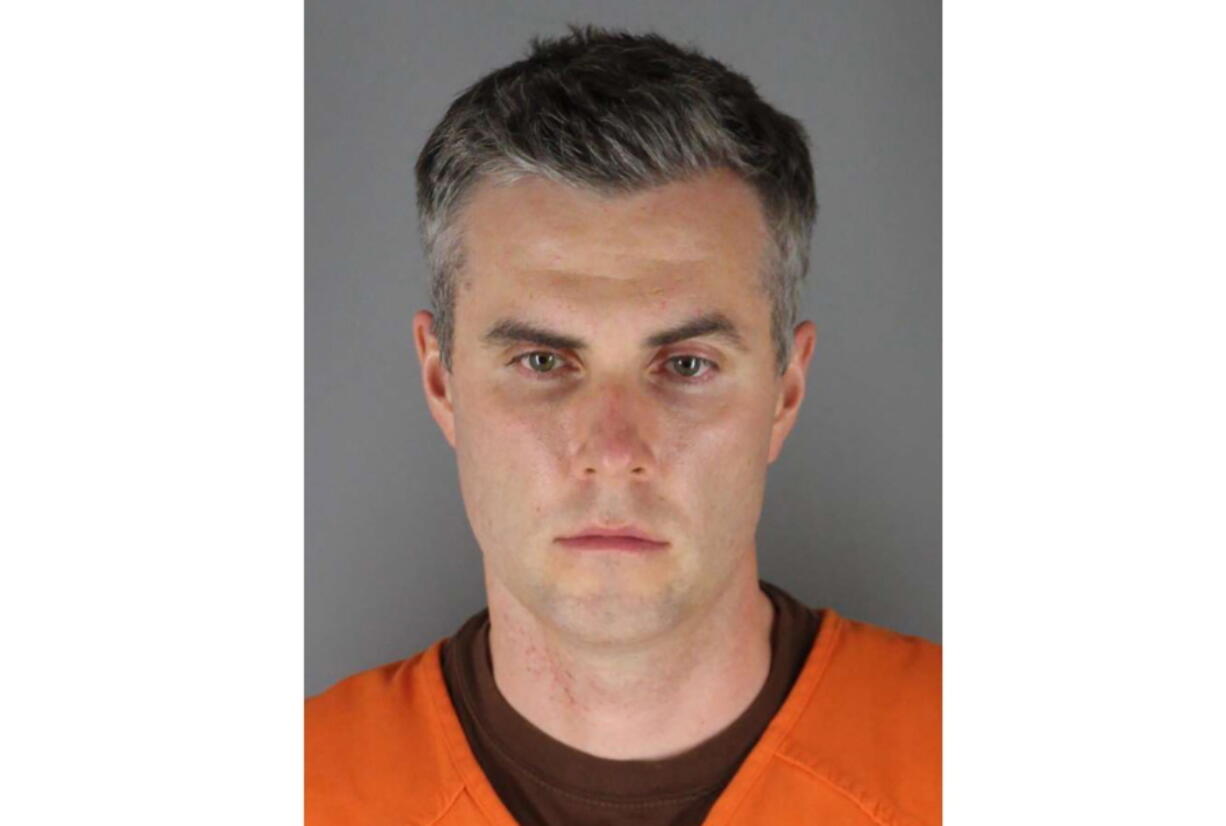 This combination of photos provided by the Hennepin County Sheriff's Office in Minnesota on Wednesday, June 3, 2020, shows Thomas Lane.  The former Minneapolis police officer pleaded guilty Wednesday, May 18, 2022, to a state charge of aiding and abetting second-degree manslaughter in the killing of George Floyd. As part of the plea deal, Lane will have a count of aiding and abetting second-degree unintentional murder dismissed. Lane, along with J.
